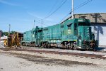 Two CF7's rest in the Caney Fork & Western Yard 